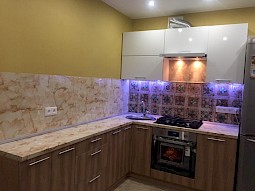 Кухня МДФ с ПВХ пленкой на заказ
